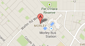 Map of Opticare Morley Address